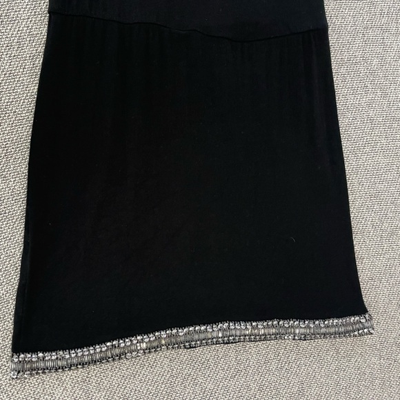 Nicole Miller Black Sleeveless Sheath Mini Dress - Picture 5 of 16